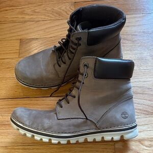 Timberland Women's Gray Nubuck Boots